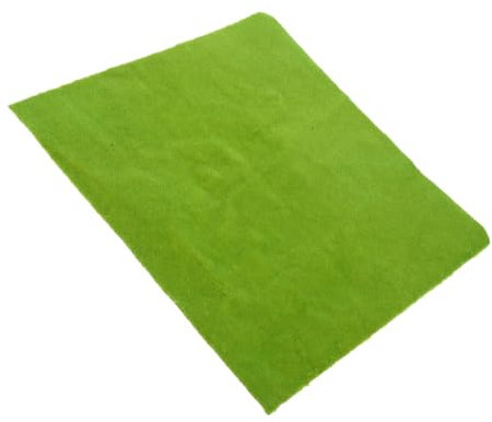 NUOBESTY Artificial Green Lawn Carpet Plastic Grass Rug Model Garden Grass Turf Mat for Micro Sand Table Train Landscape Decor