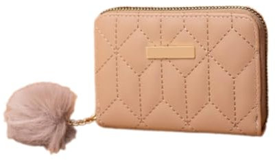 YUGSHNKFC Kartenhalter mit mehreren Fächern, PU-Leder, spritzwassergeschützt, einfarbig, Kreditkarte, khaki