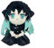 SXYNIO Ghost Killing Peluche Tokitou Muichiro Poupées en Peluche Coussin Doux Poupées Tokitou Muichiro Jouets pour Enfants