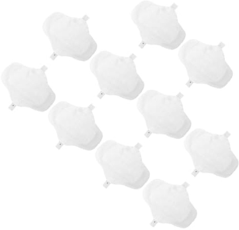 COLLBATH Compresas Menstruales de Algodón Lavables 10 Uds para Periodo Reutilizables y Transpirables