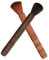 Rdxanc 2pcs Ebony Wood Teapot Brush Teas Kettle Cleaner Gentle and Effective Powder Dusting Tool for Coffee Machine