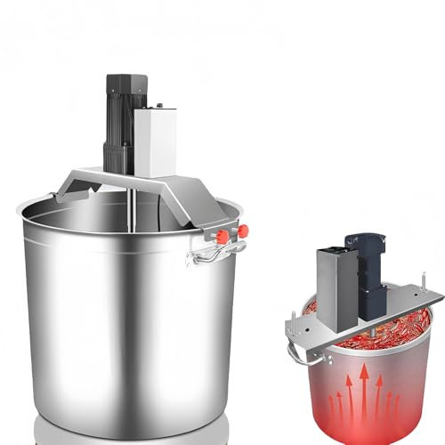 Licuadora Automática De Alimentos, 110 V/220 V, Batidora Eléctrica De Acero Inoxidable para Cocinar, Preparar Salsas De Chocolate, Condimentar Sopas Y Salsas. Velocidad De Mezcla Ajustable.