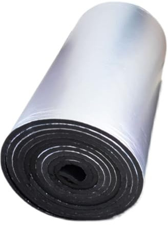 Van Insulation and Soundproofing - Self Adhesive Reflective Foil Roll for Campervans, Underfloor Thermal Laminate Underlay, Garage, Shed, Loft, 15mm Thickness, 1x8M