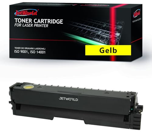 JetWorld Toner C3326, C332HY0, C330H40 Kompatibel für Lexmark MC3326adwe, MC3326i Gelb 2500 Seiten je Tonerkartusche, Hochwertiger Druck