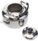Ipetboom 1 pieza Hervidor Inoxidable con Silbato Tetera para Cocinas de Inducción y Gas Hervidor Grande Calentar Agua Rápido