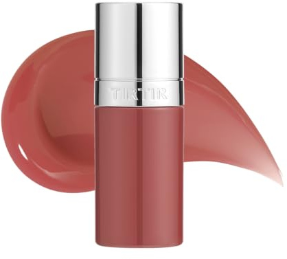 TIRTIR Glow Pop Tinted Lip Oil #07 Toasted Rose | Korean makeup, Weightless Glossy Lip Tint Stain, Hydrating&Long Lasting, 74% Moisturizing Oil base Lip skincare, Nourishing Essence Lip Care, 0.15 Oz