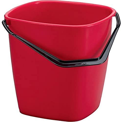 Durable 1809413080 Eimer Bucket 9,5 Liter, rot