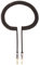Duronic Aux Cable 3M | 3.5mm Male-to-Male Jacks | Coiled Auxiliary Lead that Extends to 3 Metres | Extendable Wire