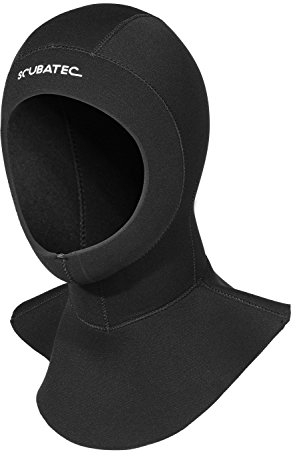 Scubatec Haube mit Halsmanschette 5mm schwarz S