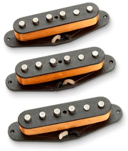 Seymour Duncan APS-1 - Alnico II Pro, Staggered Strat Pickup Set - White Covers
