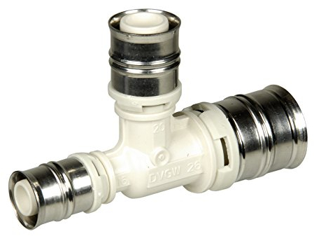 T-Stück Alpex F50 Profi 20 x 16 x 16mm reduziert