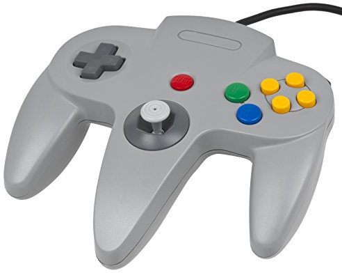Link-e : Manette de Jeu de Remplacement Grise Compatible avec la Console Nintendo 64 N64