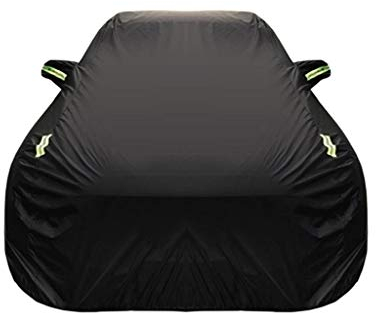 DUWEN Kompatibel mit Mercedes-Benz CLK 200K Cabriolet Car-Cover Outdoor-Staubschutz Oxford-Tuch Auto-Plane Autokleidung Sonnenschutz UV-Kratzfest Allwetter-Atmungsaktiv Vollständige Autoabdeckung