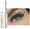 Allbestaye Bunt Wimperntusche Wasserfest Feiner Pinsel Grün Schwarz Weiß Wimpern Long-lasting