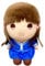 Great Eastern Entertainment Fruits Basket- Tohru Sitting Pose Plush 7 H
