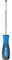 BRILLIANT TOOLS BT031005 Schraubendreher Schlitz, 6,5 x 150 mm [Powered by KS TOOLS]
