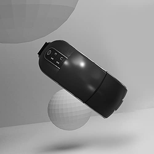 Hi5 10420 BlackTech Augenmassagegerät gegen müde Augen Akupunktur Faltbar, 650 g