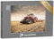 puzzleYOU: Puzzle 200 Teile „Roter Traktor bei der Feldarbeit“ – aus der Puzzle-Kollektion Fahrzeuge, Traktoren, Landwirtschaft