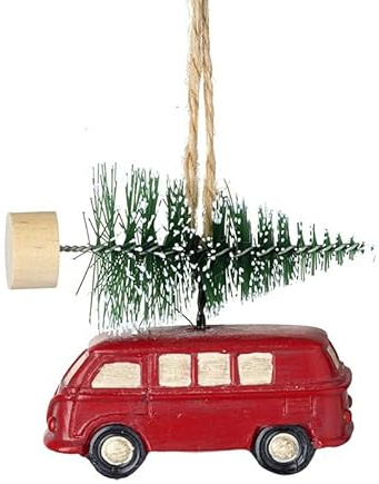 Heaven Sends Camper Van mit Baum Weihnachtsbaumschmuck