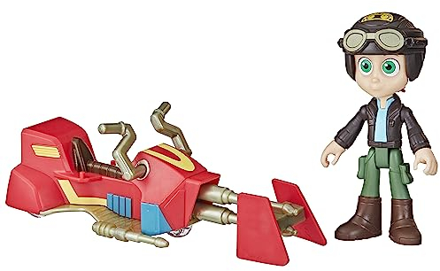 Star Wars Nash Durango Figur & Speeder Bike, Skala: 10 cm, Action-Figur & Fahrzeug, Spielzeug, Vorschulspielzeug für Kinder ab 3