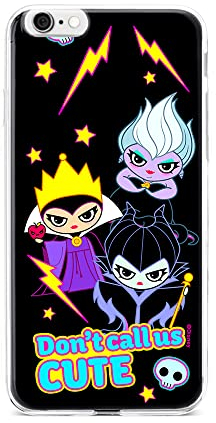 ERT GROUP Handyhülle für iPhone 6/6S Original und offiziell Lizenziertes Disney Muster Disney Villains 003 optimal an die Form des Handy angepasst, hülle aus TPU