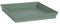 EDA - Soucoupe Carrée Toscane 26,7 cm - pour Pot de Fleur Carré Toscane 32 cm - 26,7 x 26,7 x H.3,8 cm - Vert Laurier
