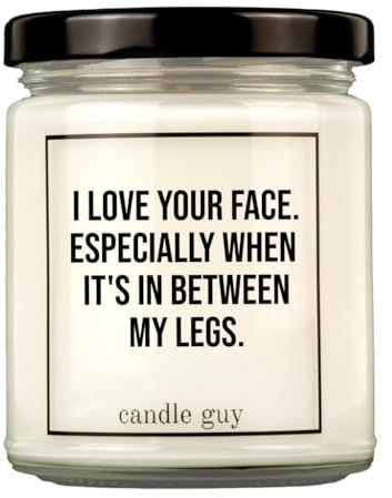 candle guy Duftkerze im Glas [Brennzeit 70h] - Duft-Kerze handgemacht mit Spruch | Freches Geschenk für Frauen, Freundin, Geburtstag | 100% Sojawachs, schöne natürliche Düfte mit ätherischem Öl