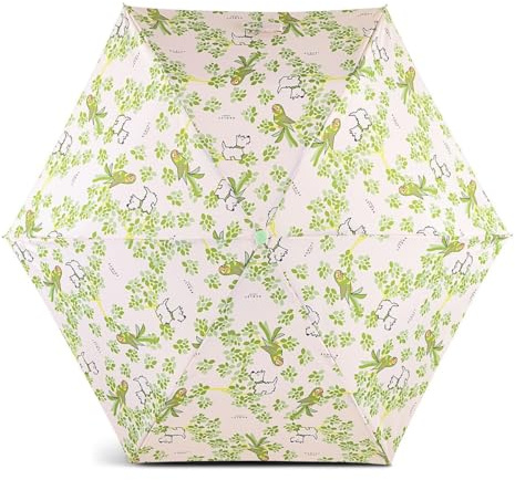 RADLEY Mini Responsible Teleskop Regenschirm Sittich Freunde in Creme, cremefarben, Einheitsgröße