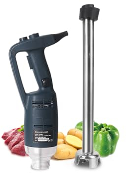 Variable Speed Heavy Duty Electric Stick Blender - 500W Commercial Immersion Blender - Hand Blender with 500mm Stick