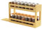 Ribelli 2 Etagen Gewürzregal aus Bambus, Küchenregal, Standregal Küche Arbeitsplatte Regal Organizer, Unter Waschbecken Regal, Schrank Organizer für Badezimmer, 510202