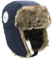 Kinder Winter Trappermütze Fliegermütze Warme Wintermütze Bombermützen mit Ohrenklappen Pilotenmütze Winddicht Skimütze für Jungen Mädchen von 1-6 Jahren (DE/NL/SE/PL, Numerisch, 51, 53, C-Navy)