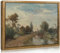 TOARTi Leinwand Bilder mit Rahmen,30x40cm Vintage Wandbilder,Klassisch Wand Deko Wohnzimmer Schlafzimmer Badezimmer Küche, Bauernhaus Zimmer Deko Aesthetic, Blumen Painting