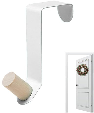 Türgarderobe Kranz Türkranz Haken Türkranz Haken Türkranz Haken Metall für Türkranz Türkranz Türhaken mit Deco Ball