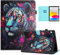 Auslbin Colorida de PU Funda iPad 10th Generation 2022 10.9 Pulgadas, Colorida y con Movimiento, Diseño Hermoso, Funda Abatible con Soporte, Tigre