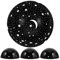 JOINPAYA 4pezzi Pvc Film Discs Per Proiettori Led Film Decorativi Per Camera Da Letto e Spazi Accoglienti Proiezioni Incantevoli Di Stelle e Facile Installazione e Design Versatile