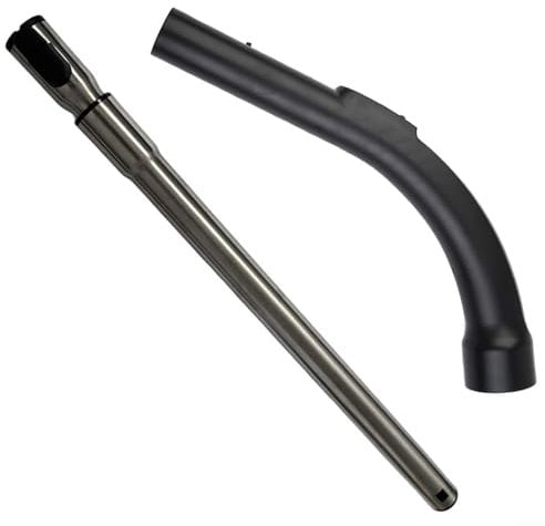 EpheyFIF Adjustable Locking Extension Pipe Handle Set, for Miele C1 / C2 / C3 Vacuum Cleaner, Telescopic Suction Tube with Air Regulator, 62~103cm Length