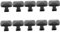 HOMSFOU 1 Satz Türschnalle Cabinet Knobs Door Handle Schubladenknopf Schrankgriff Türklinken Door Knob Mit Gewinde Hebel Griffe Vorrichtung Schublade Zieht Legierung Black 10st