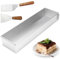 RANJIMA Moule à gâteau Rectangulaire, Moules à Tiramisu en Alliage d'aluminium pour la préparation de gâteaux toasts Pains gâteaux superposés pour Anniversaire Mariage fête