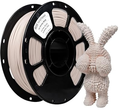iBOSS Matte PLA Filament Beige 1 kg,1,75 mm 3D Drucker Filament,Maßgenauigkeit +/- 0.02mm,kompatibel mit den meisten 3D-Druckern.Matte Beige