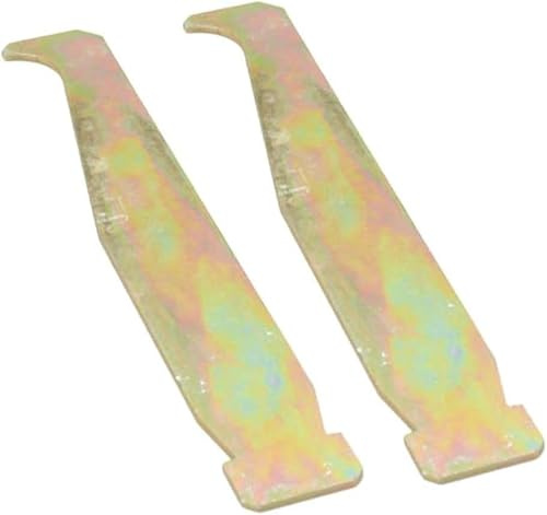 2Pcs Yellow Bar Groove Cleaner Chain Saw Guide Bar Rail Trough Cleaner Cleaning Tool Carbon Steel Cleaners for Most Chainsaw 3.94x0.59 inch,Chainsaw Parts and Accessories