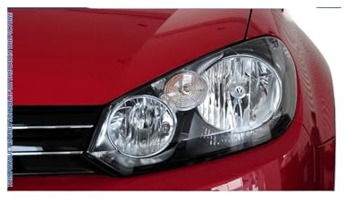 Auto-Styling Kompatibel Für VW Golf 6 LED-Scheinwerfer 2009-2012 R20 Design Golf LED DRL Hid Scheinwerfer Angel Eye Bi Xenon Strahl Zubehör