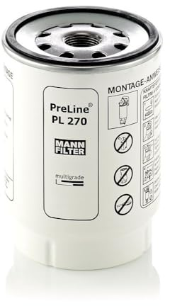 MANN-FILTER, PL 270 x Kraftstofffilter | Für Off-Highway, Schutz des Kraftstoffsystems, Injektorschutz, Zuverlässige Kraftstoffversorgung, Echte OE-Technologie