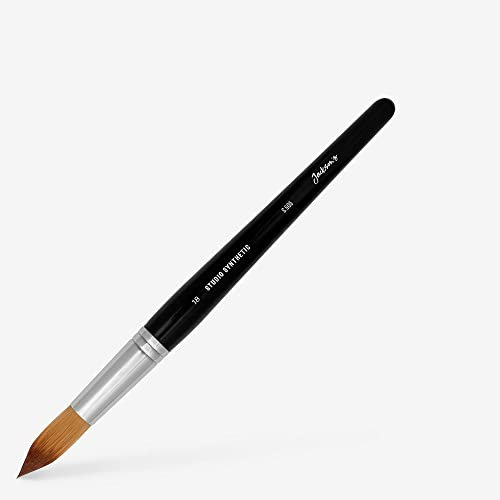 18 rond Jackson's Studio Pinceau aquarelle synthétique