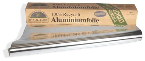 If You Care Aluminiumfolie 100% recycelt , 2er Pack (2 x 10 m)