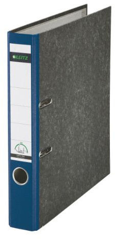 5er Pack Leitz 1050 Qualitäts-Ordner schmal (5cm), mit patentierter 180º-Präzisionsmechanik 8 Farben in verschiedenen Mengen zur Auswahl (5, blau)