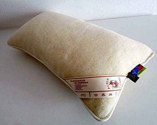 Kopfkissen 100% Merinowolle, Füllung Kugel aus 100% Merinowolle besteht Zwei Bezügen, beide mit Reißverschluss, Größe 50x70cm
