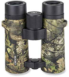 Carson RD Full-Size Fernglas, Doppelstegdesign, 10x42mm, Mossy Oak Tarnoptik, wasserdicht, robust, beschlagfrei (RD-042MO)