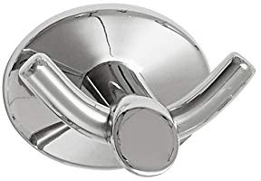 Robert Welch Oblique Double Robe Hook. Made from 18/10 Stainless Steel. Easy to Clean.