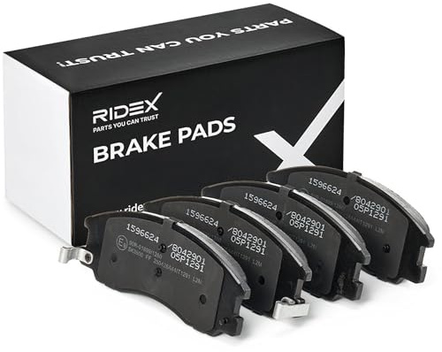 RIDEX 402B0394 Bremsbelagsatz Bremsbeläge Vorne Kompatibel mit HYUNDAI TERRACAN HP