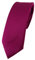 TigerTie Herren Krawatte – schmale 5,5 cm Krawatte in magenta einfarbigem Design, ideal für Geschäftstermine, festliche Anlässe und die Freizeit